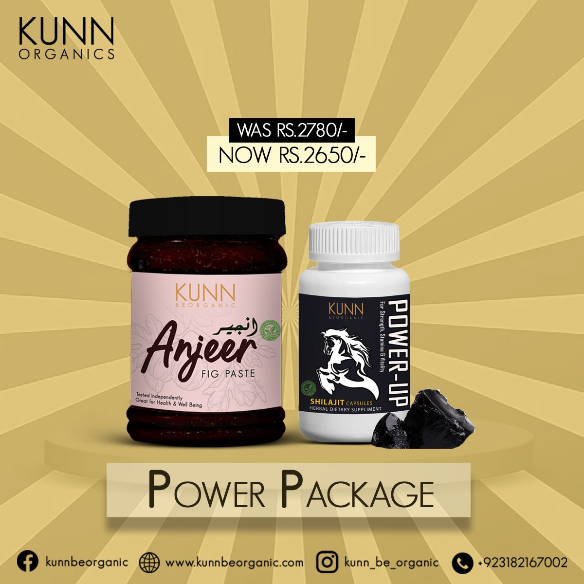 Shilajit capsules injeer